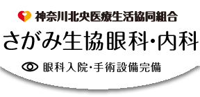 神奈川北央医療生活協同組合さがみ生協眼科・内科